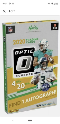 2020 Optic Football Hobby Box